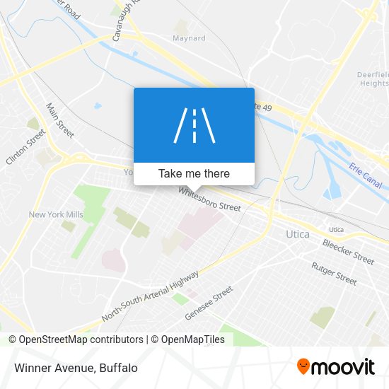 Mapa de Winner Avenue