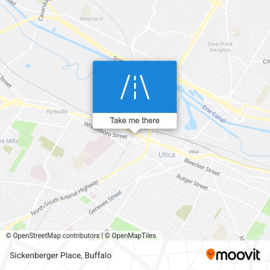 Sickenberger Place map