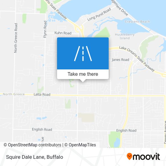 Mapa de Squire Dale Lane