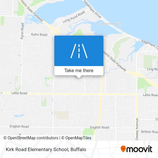 Mapa de Kirk Road Elementary School