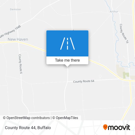 Mapa de County Route 44