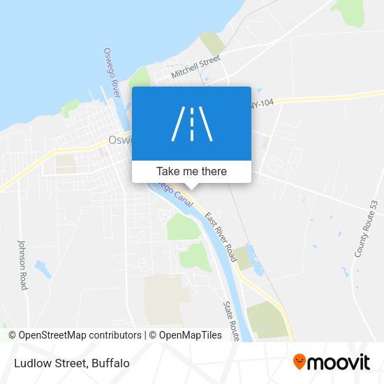 Mapa de Ludlow Street