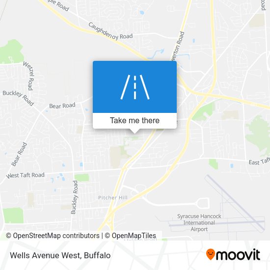 Mapa de Wells Avenue West