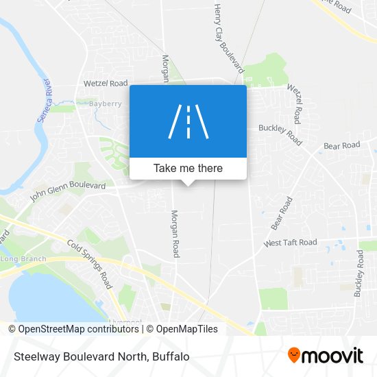 Mapa de Steelway Boulevard North