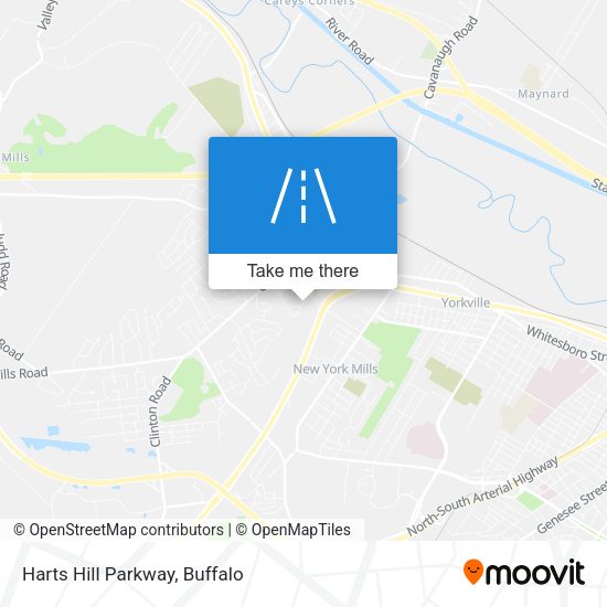 Mapa de Harts Hill Parkway