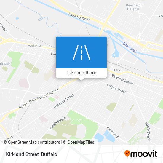 Mapa de Kirkland Street