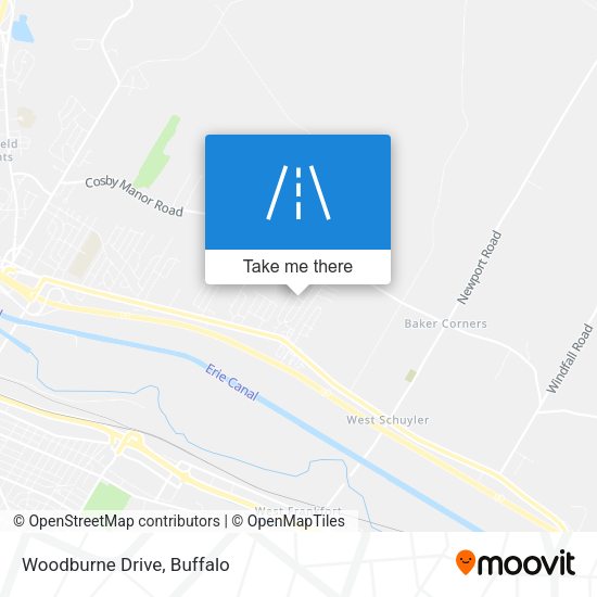 Mapa de Woodburne Drive