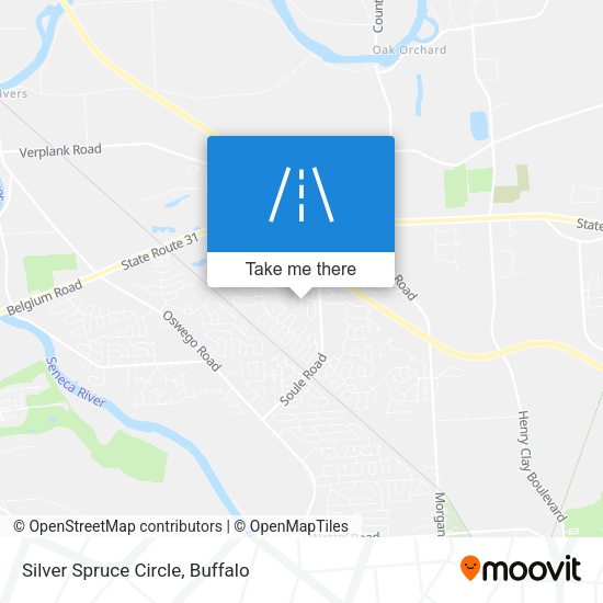 Mapa de Silver Spruce Circle