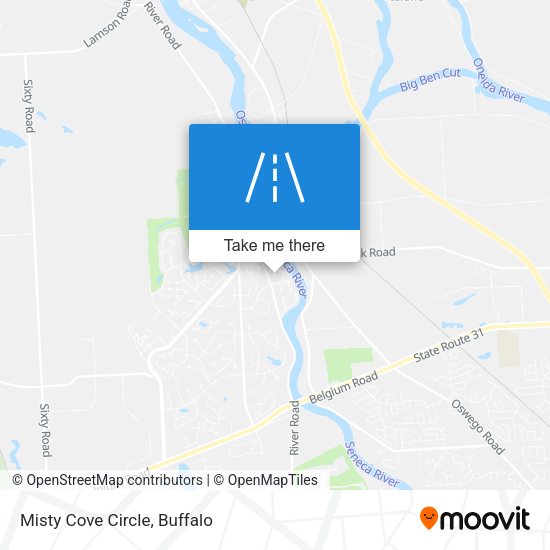 Misty Cove Circle map