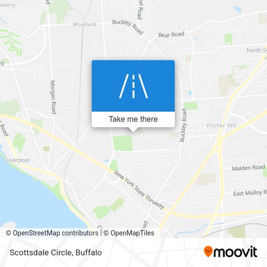 Mapa de Scottsdale Circle