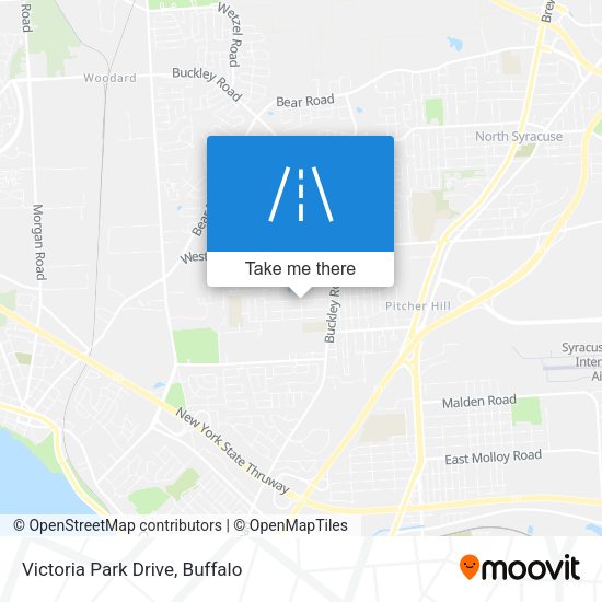 Victoria Park Drive map