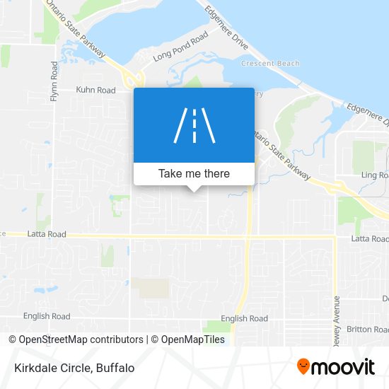 Mapa de Kirkdale Circle