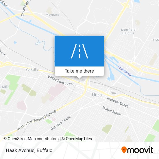 Mapa de Haak Avenue