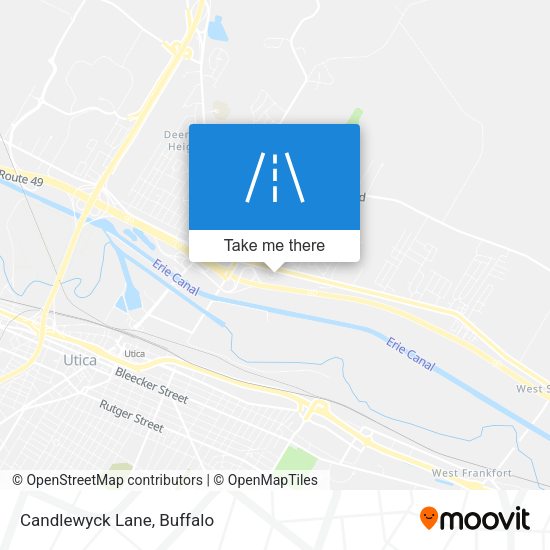Mapa de Candlewyck Lane