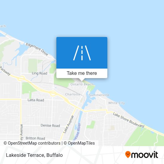 Mapa de Lakeside Terrace