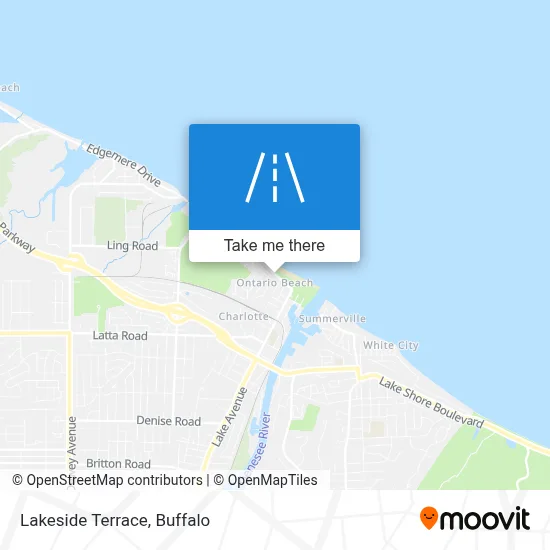Lakeside Terrace map