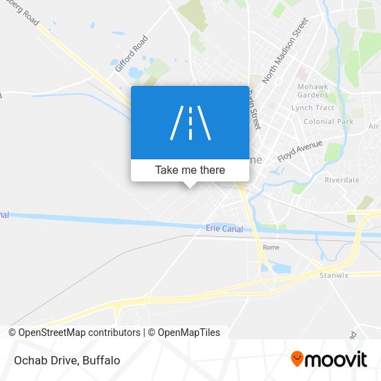Mapa de Ochab Drive
