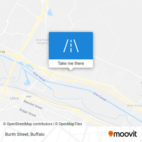 Mapa de Burth Street