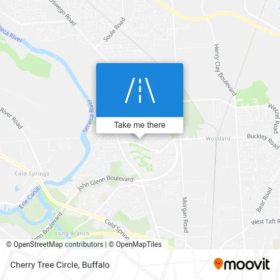 Cherry Tree Circle map