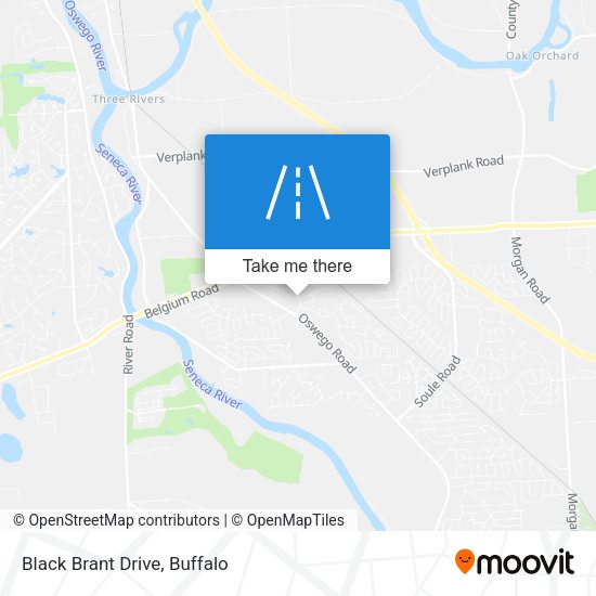 Black Brant Drive map