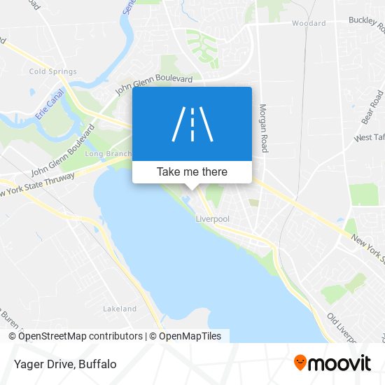 Yager Drive map