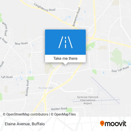 Mapa de Elaine Avenue