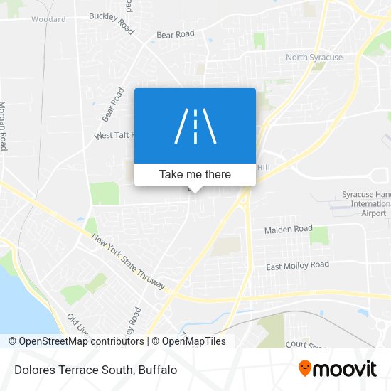 Mapa de Dolores Terrace South