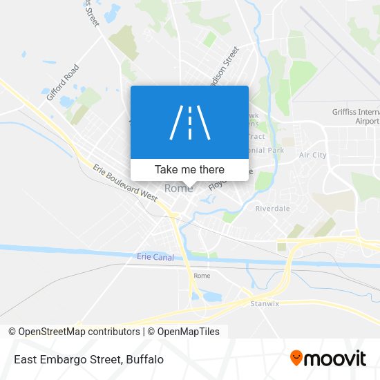 Mapa de East Embargo Street