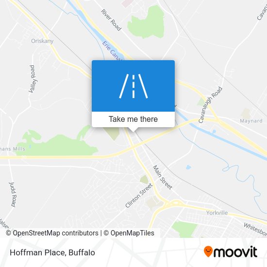 Mapa de Hoffman Place