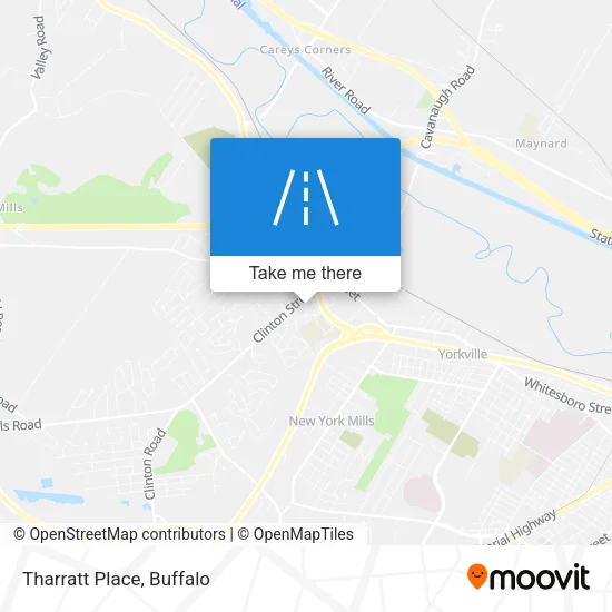Tharratt Place map