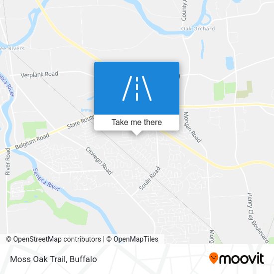 Mapa de Moss Oak Trail