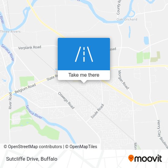 Mapa de Sutcliffe Drive
