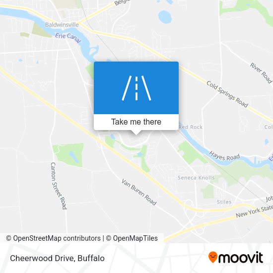 Mapa de Cheerwood Drive