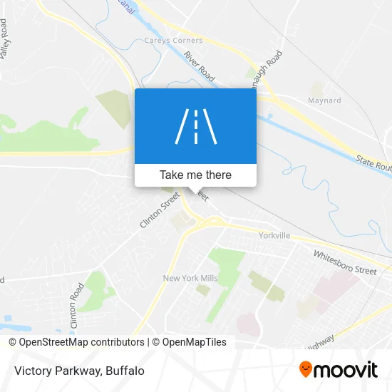 Victory Parkway map