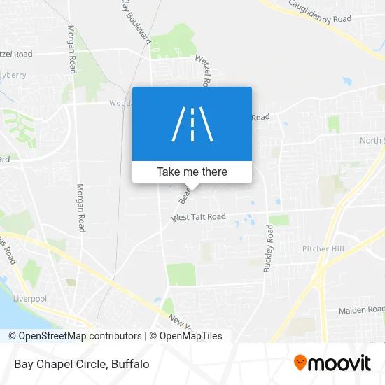 Bay Chapel Circle map