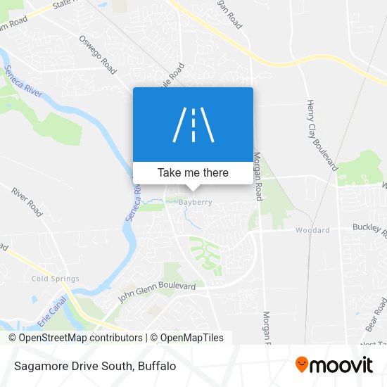 Sagamore Drive South map