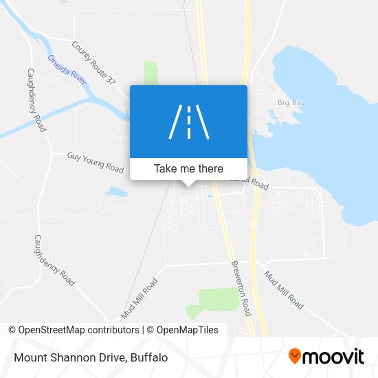Mount Shannon Drive map