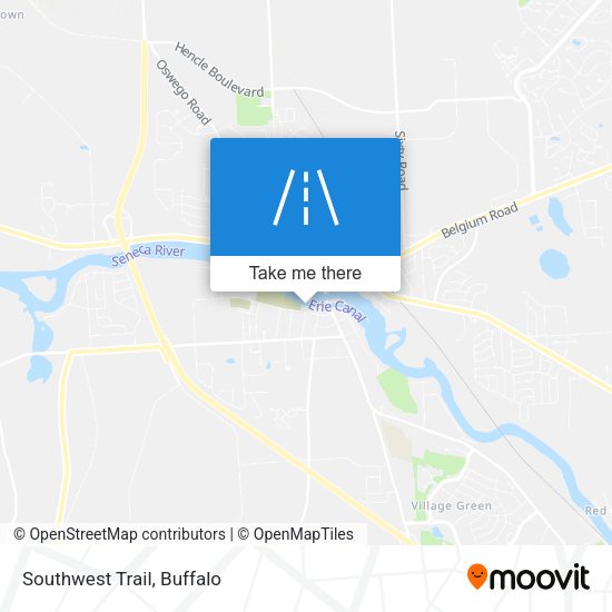 Mapa de Southwest Trail