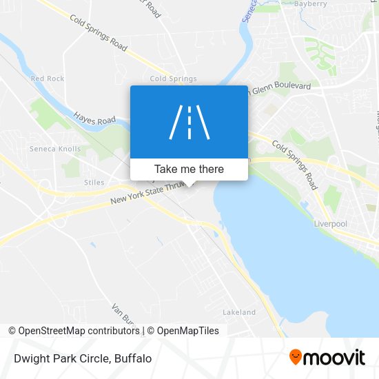 Mapa de Dwight Park Circle