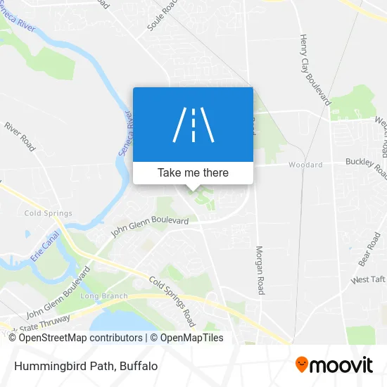 Hummingbird Path map