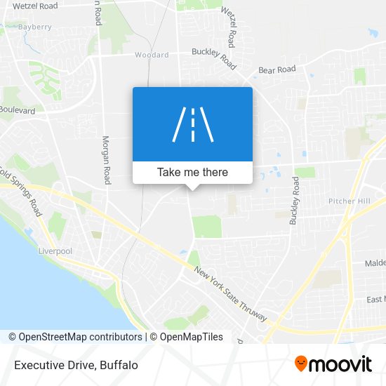 Mapa de Executive Drive