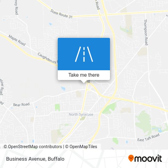 Mapa de Business Avenue