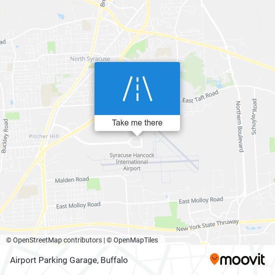 Airport Parking Garage map