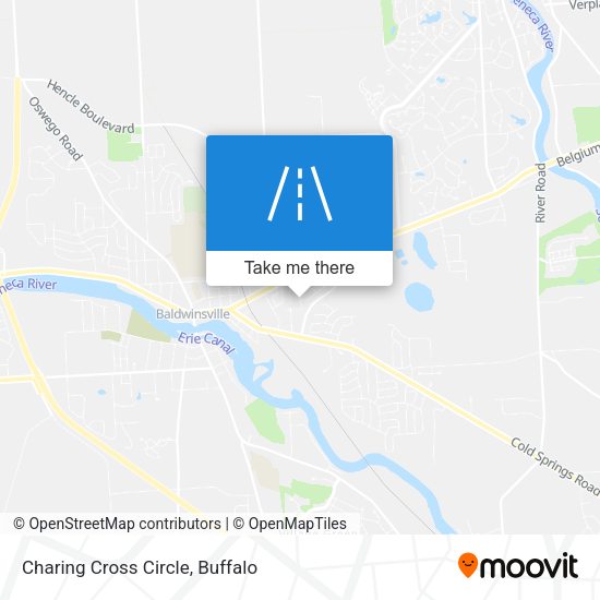 Charing Cross Circle map