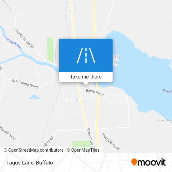 Tagus Lane map
