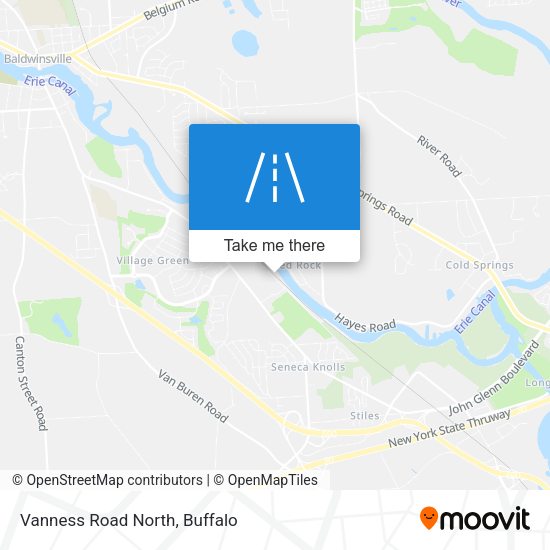 Vanness Road North map