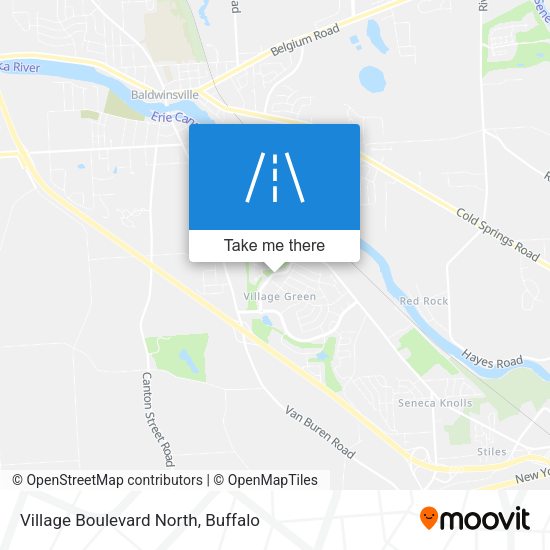 Mapa de Village Boulevard North