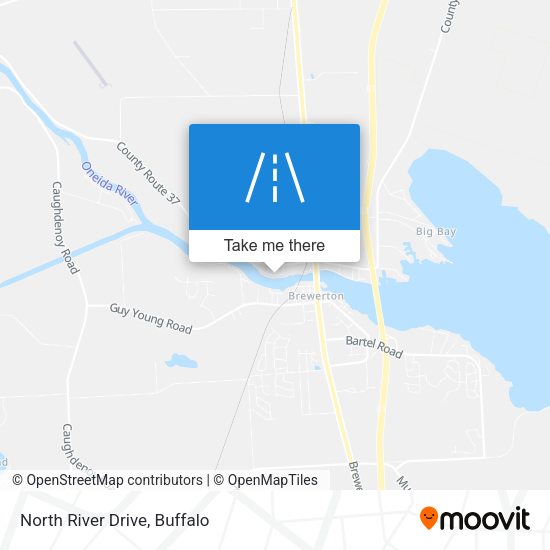 Mapa de North River Drive