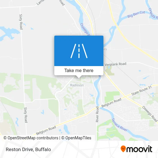 Reston Drive map