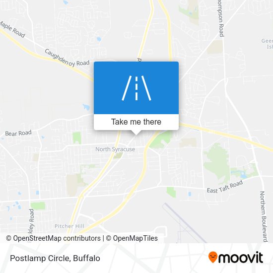 Mapa de Postlamp Circle